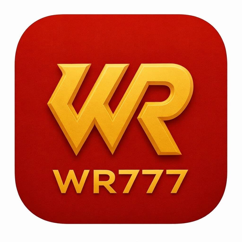 WR777 gaming platform logo representing online games and rewards